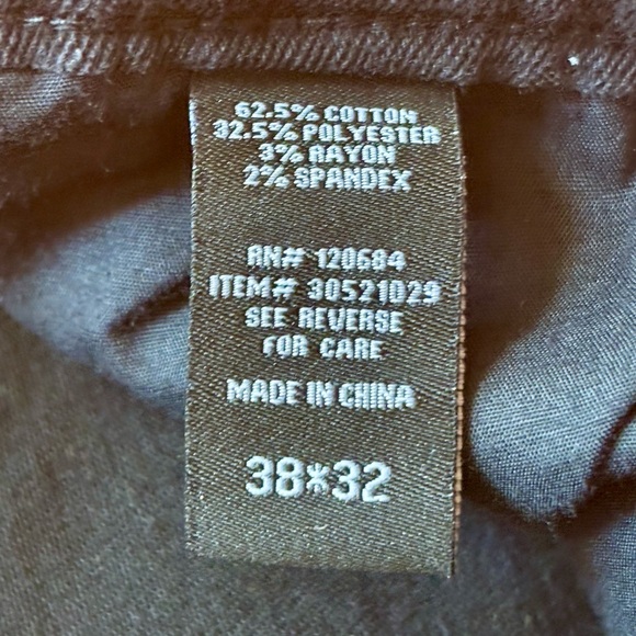 HT DENIM black Cargo Pants 38 X 32 Unisex - Picture 3 of 6